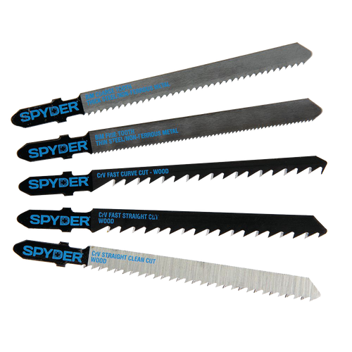 Spyder Multi-Material 5pc Jig Saw Kit (5 Piece)