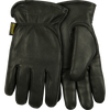 Kinco Lined Black Grain Goatskin Driver