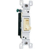 Toggle Switch, SP, Grounding, Ivory, 120-Volt, 15-Amp