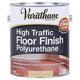 Ultra Thick Polyurethane Floor Finish, Satin, Water-Based, 1-Gallon
