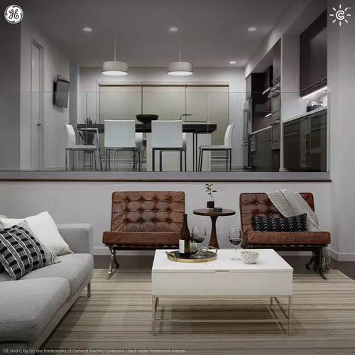 GE Cync BR30 Smart LED Light Bulb, Tunable Dynamic White WiFi Light, Works with Alexa and Google Home