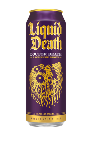 Liquid Death Dr Death Sparkling Mountain Water