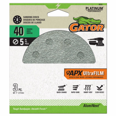 Gator APX Ultrafilm Sanding Discs Hook & Loop
